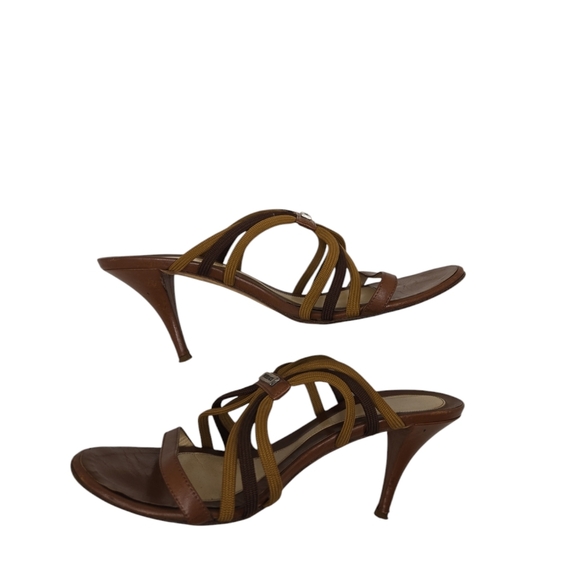 Versace Brown Slides Size 39 - Picture 3 of 7